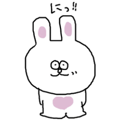 [LINEスタンプ] ウサギと動物たち