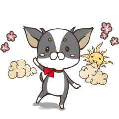 [LINEスタンプ] ちわ犬