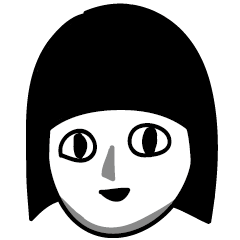[LINEスタンプ] Girls do not speak 