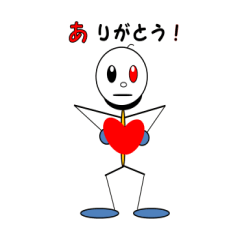 [LINEスタンプ] アメンボのメッセージ。 