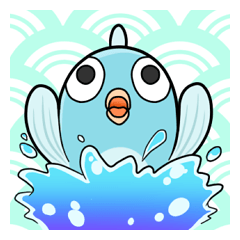 [LINEスタンプ] ハゼ（たぶん） 