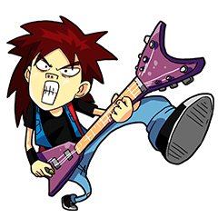 [LINEスタンプ] Dekill The Metalhead