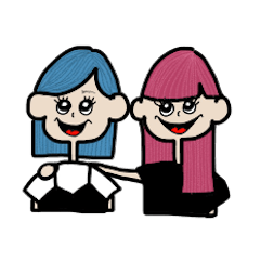 [LINEスタンプ] little bit loose