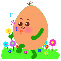 [LINEスタンプ] Wanchai Funny Egg (English Ver.)