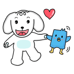 [LINEスタンプ] Lovely Baby Gomi ＆ Pipi