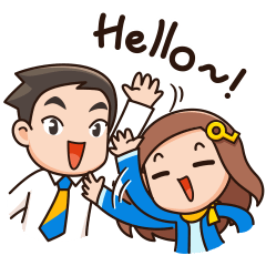 [LINEスタンプ] Working office