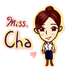 [LINEスタンプ] Miss.Cha