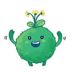 [LINEスタンプ] Kokedama Chan