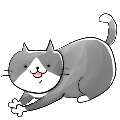 [LINEスタンプ] たんなる猫