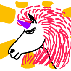 [LINEスタンプ] Unicorn's daily life 