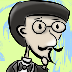 [LINEスタンプ] Useless Butler