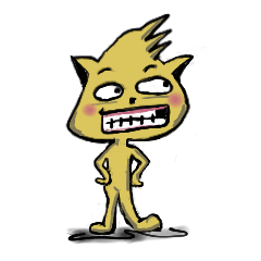 [LINEスタンプ] Alien Pet- Cubilla