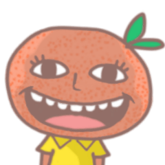 [LINEスタンプ] Mr. orange daily languages