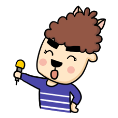 [LINEスタンプ] Grass Mud Horse Boy Friend 1