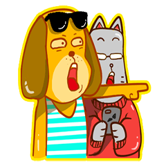 [LINEスタンプ] Pang ＆ Nin