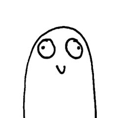 [LINEスタンプ] what looking