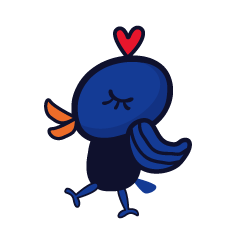 [LINEスタンプ] B.BIRD