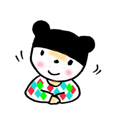 [LINEスタンプ] くまぼうし