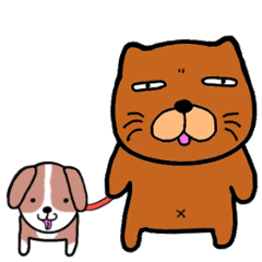 [LINEスタンプ] ワンコ大先生 2 ビーグル犬と一緒にの画像（メイン）