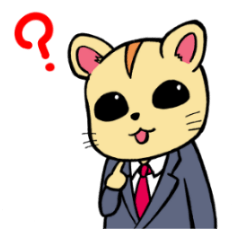 [LINEスタンプ] 社会人なハムスター