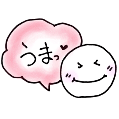 [LINEスタンプ] まるい顔（関西）