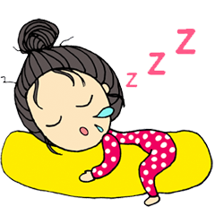 [LINEスタンプ] Sleepy Baby 01