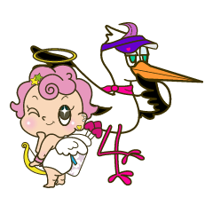 [LINEスタンプ] コテンシちゃん