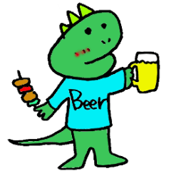 [LINEスタンプ] ディノくん