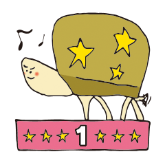 [LINEスタンプ] ホシガメ 19