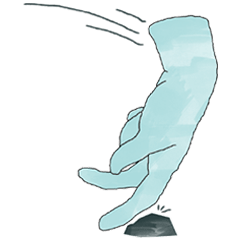 [LINEスタンプ] Hand Man ＆ Woman