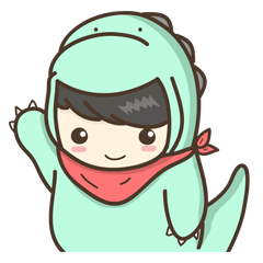 [LINEスタンプ] DINO MATCHA