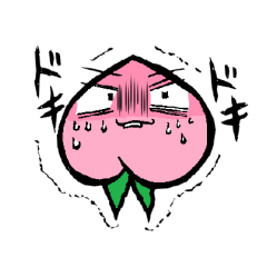 [LINEスタンプ] 桃のモモジロ