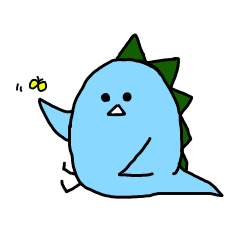 [LINEスタンプ] とりザウルス