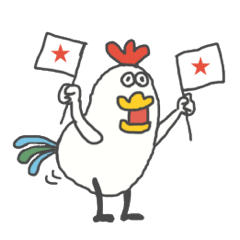 こけっこースタンプ