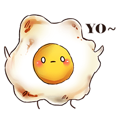 [LINEスタンプ] EGGkun