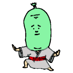 [LINEスタンプ] 豆サムライ エピソード2