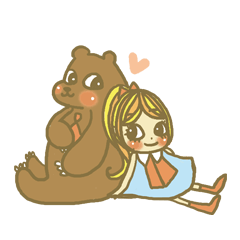 [LINEスタンプ] Sweet story
