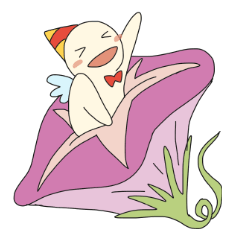 [LINEスタンプ] もりのようせい ～きほん～
