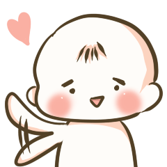[LINEスタンプ] ほのぼの♪たれまゆ赤ちゃん