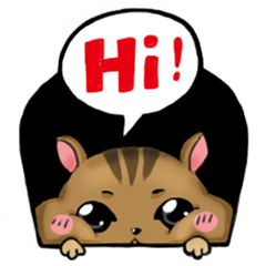 [LINEスタンプ] Daily Chipmunk
