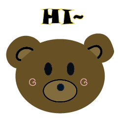 [LINEスタンプ] shiny Bear