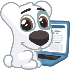 [LINEスタンプ] Spotty the Dog