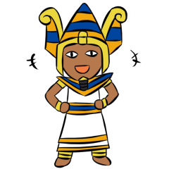 [LINEスタンプ] Ancient Egypt Gods ＆ Goddessesの画像（メイン）