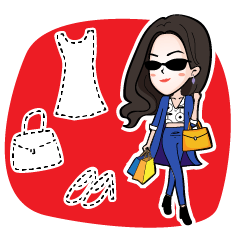 [LINEスタンプ] HiSo Girl