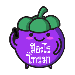 [LINEスタンプ] Sister Mangosteen