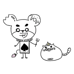 [LINEスタンプ] Dount Bear