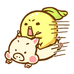 [LINEスタンプ] Little pear