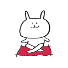 [LINEスタンプ] ちょびうさ