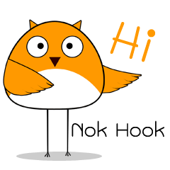 [LINEスタンプ] Nok Hook