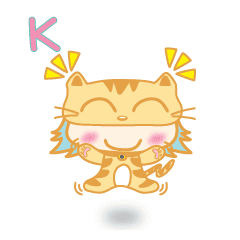 [LINEスタンプ] Kidcat Animateの画像（メイン）